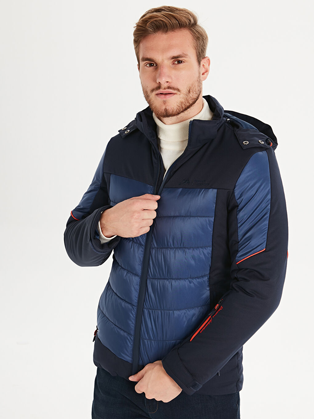 Man NAVY Coat-1