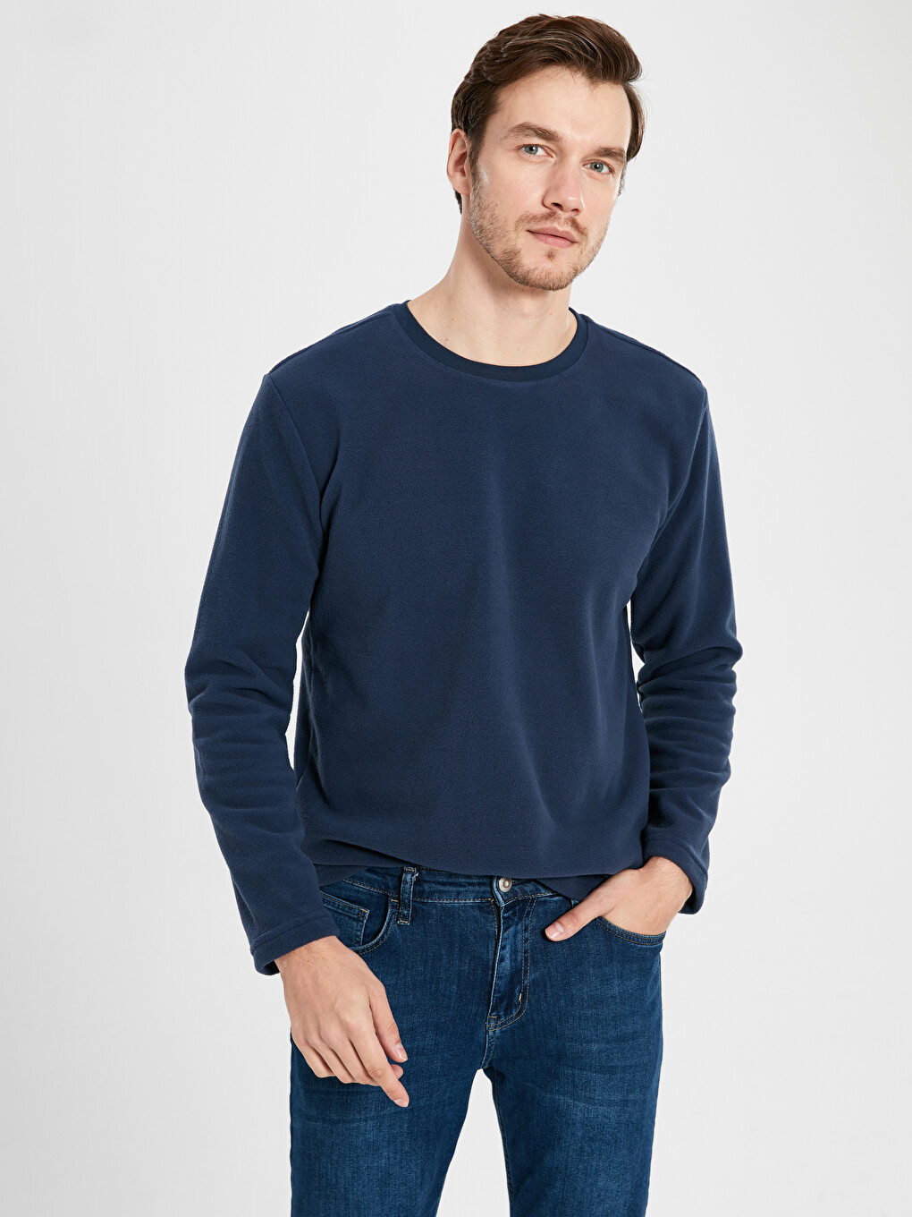 Man Navy Pyjama Top