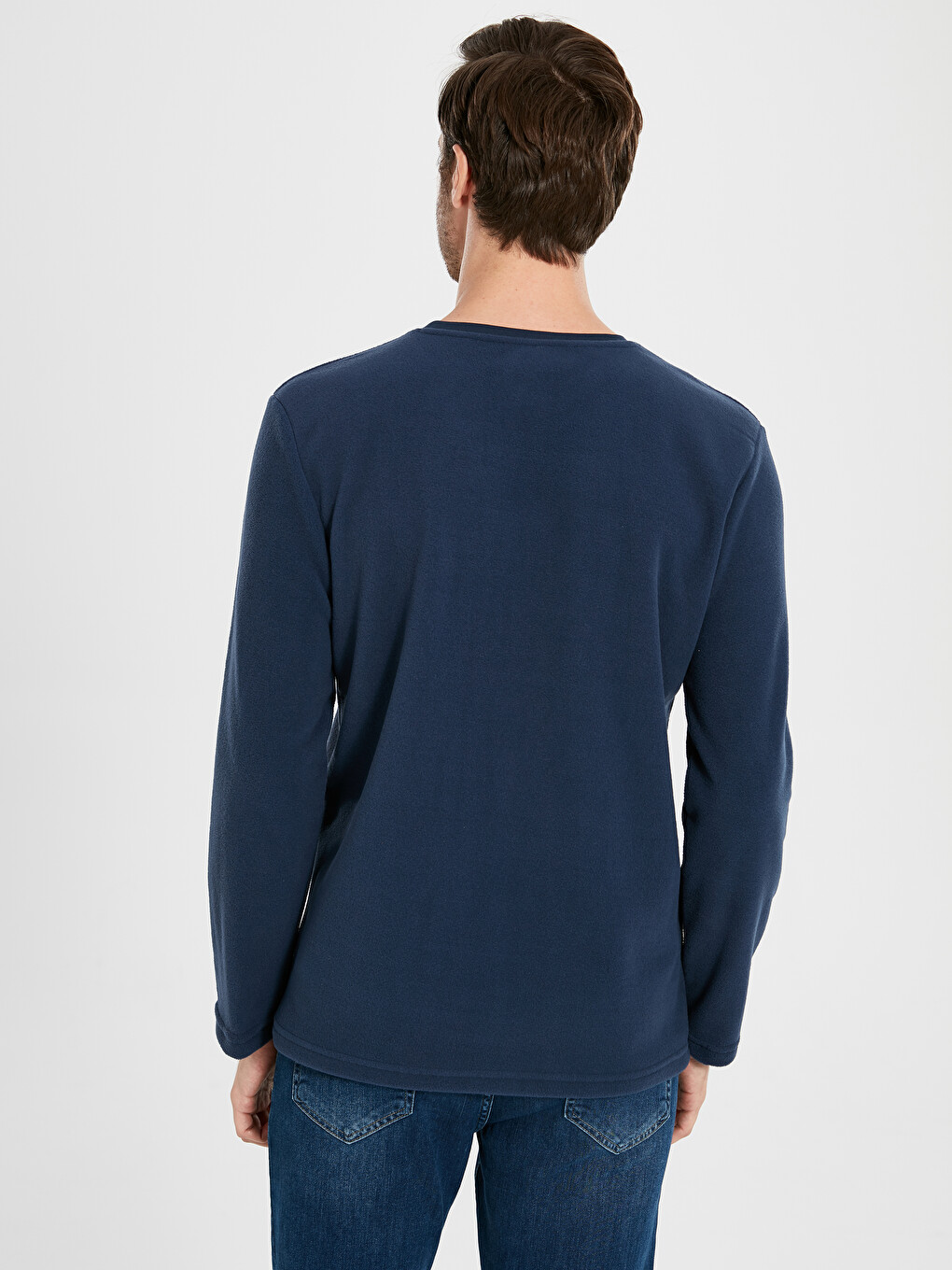 Man Navy Pyjama Top-2
