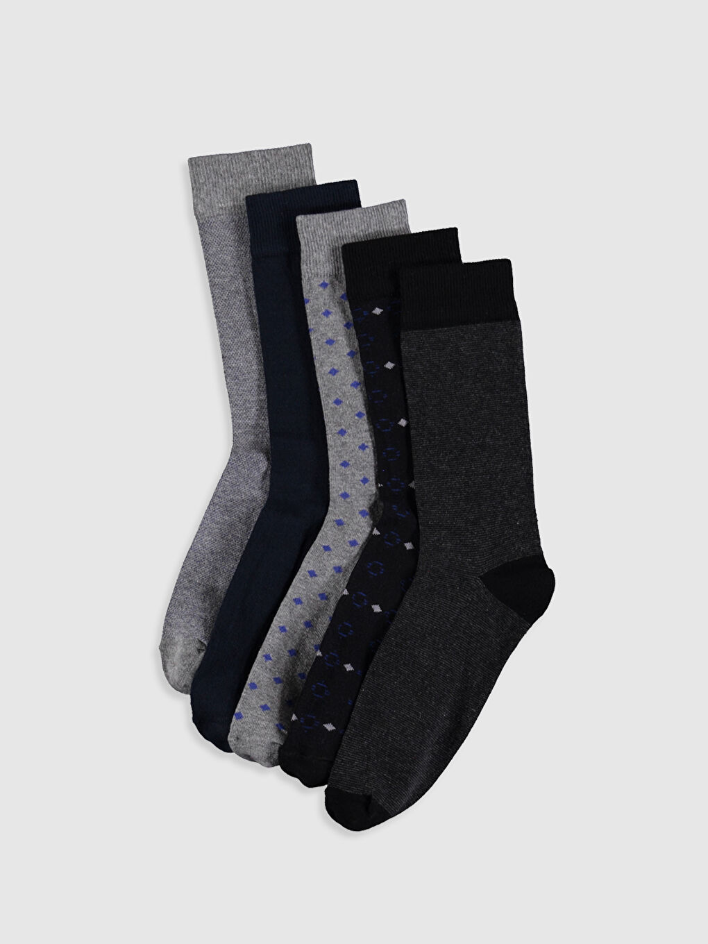 Мужчины Разноцветный Носки до щиколотки