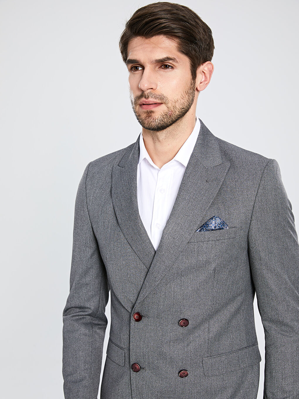 Man GREY Blazer Jacket-2