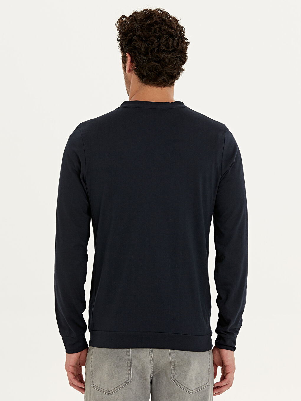 Koyu Lacivert Hırka-2