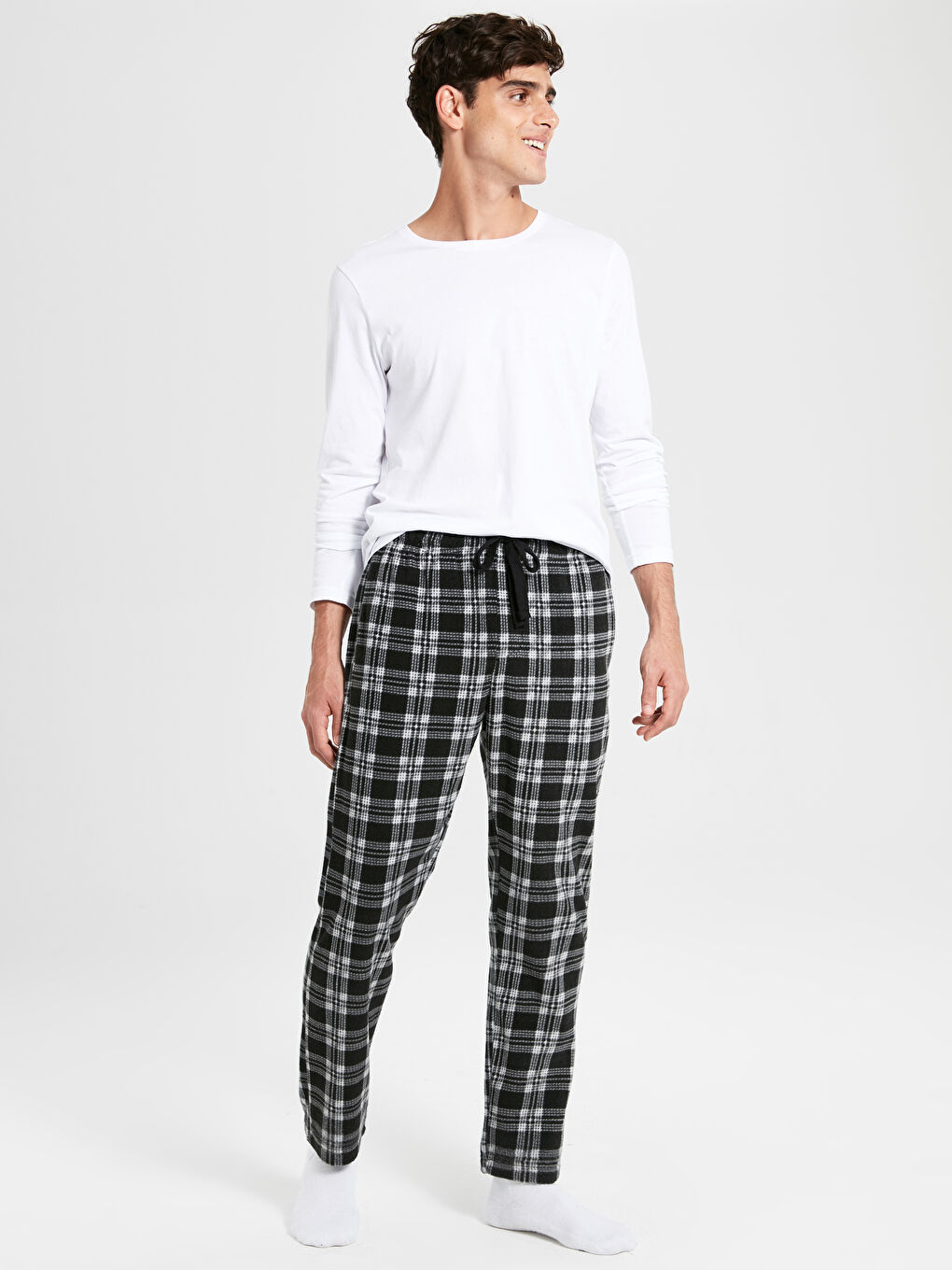 Bas de pyjama NOIR Homme-1