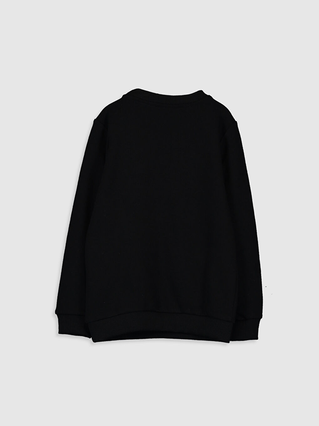 Siyah Erkek Çocuk Star Wars Baskılı Sweatshirt Baba Oğul Kombini-1