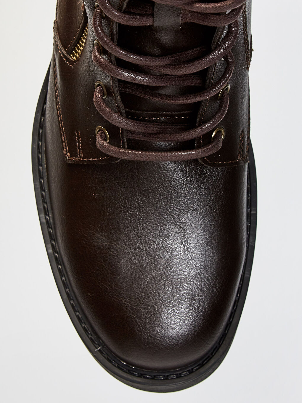 Kahverengi Bağcıklı Bilek Boy Erkek Bot-4