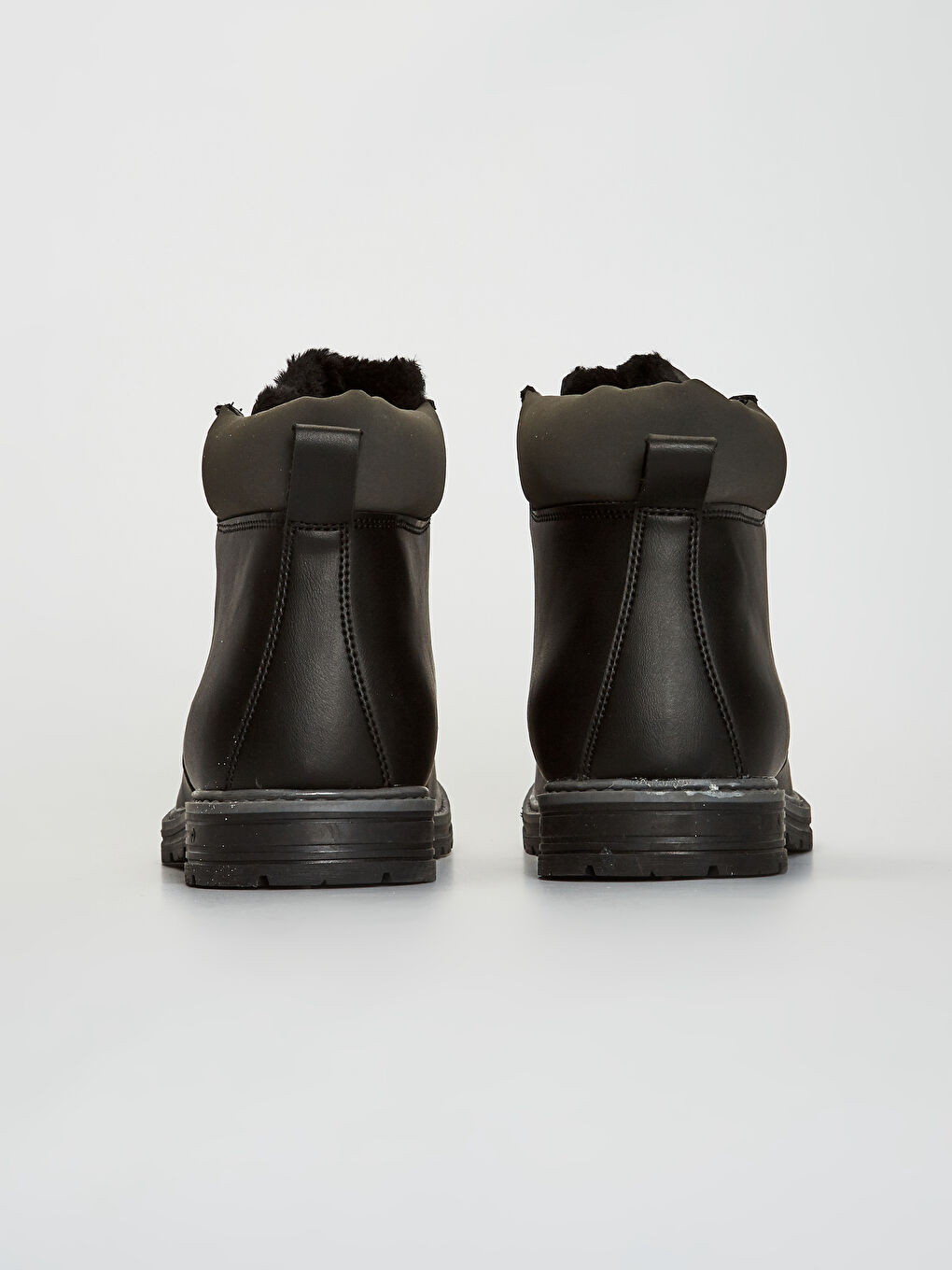 Ботинки Мужские На Шнуровке До Щиколотки-3