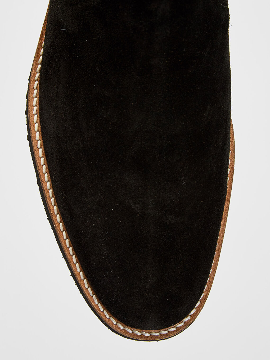 Siyah Erkek Bilek Boy Hakiki Deri Bot-4