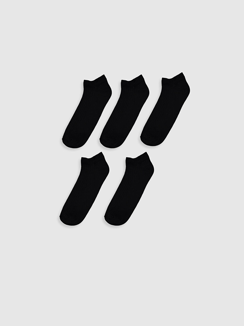 Yeni Siyah Patik Çorap-1