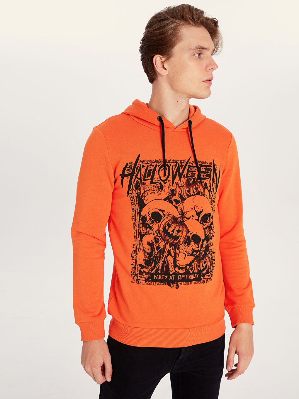 Hanorac PORTOCALIU Bărbat-1