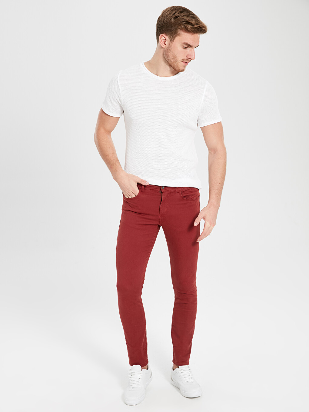 Slim Fit Men's Trousers-1