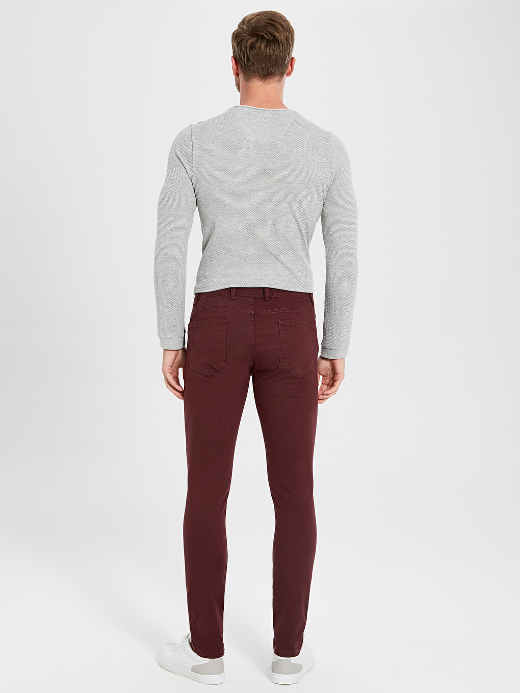Slim Fit Men's Trousers-3