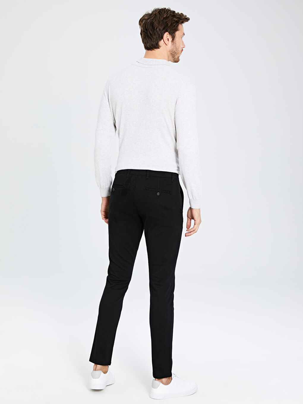 Pantalon chino NOIR Homme-3