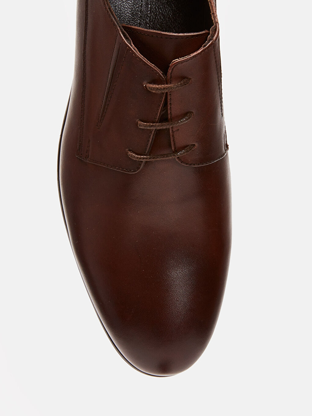 Kahverengi Erkek Bağcıklı Hakiki Deri Ayakkabı-4