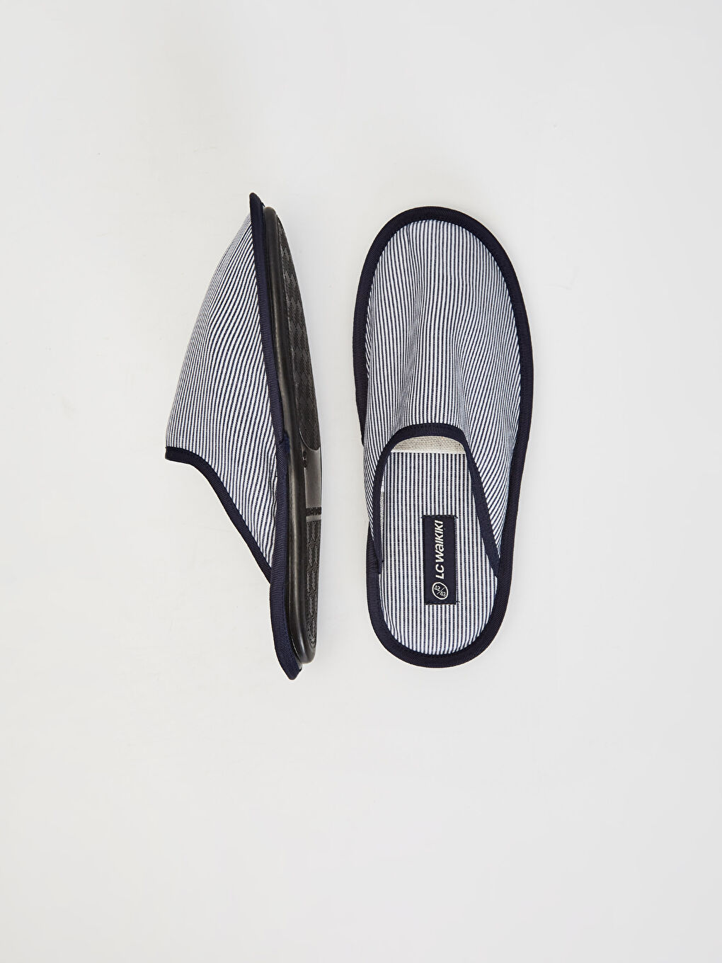 Lacivert Erkek Ev Terliği-1