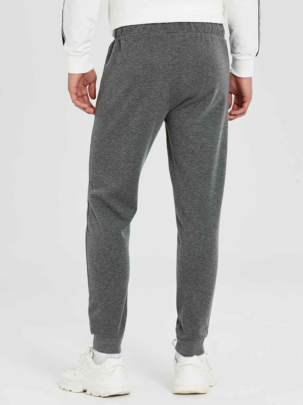 Antrasit Melanj Eşofman Altı-2