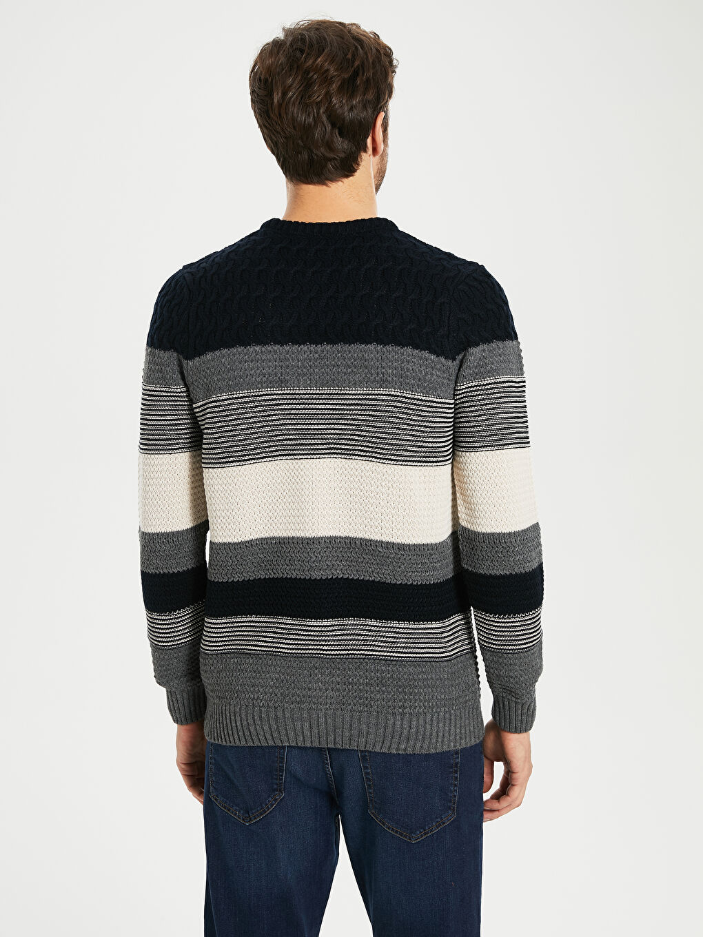 Чоловік БЕЖЕВИЙ Светр-2