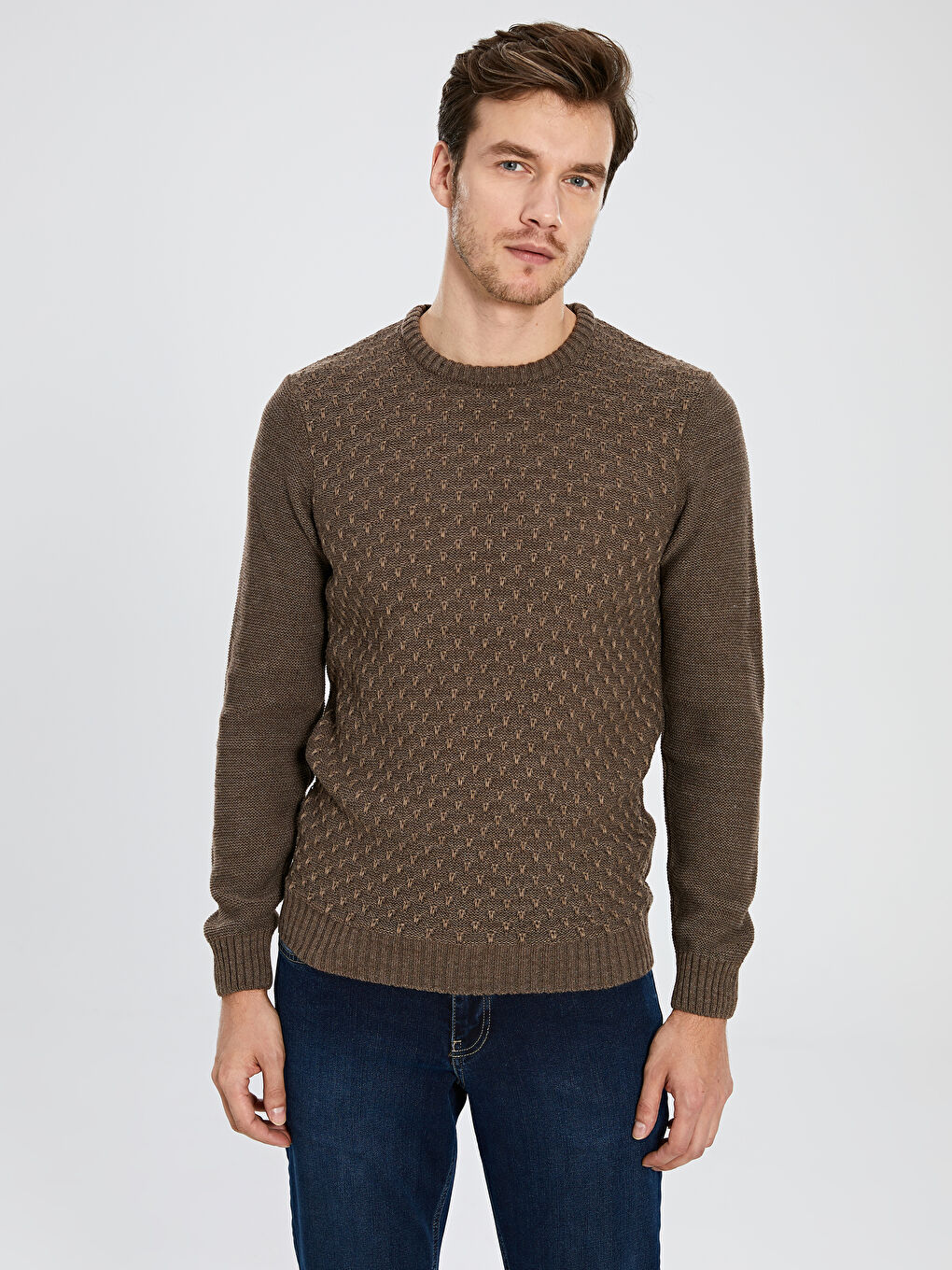 Kahverengi Treak Kahve Kazak-2