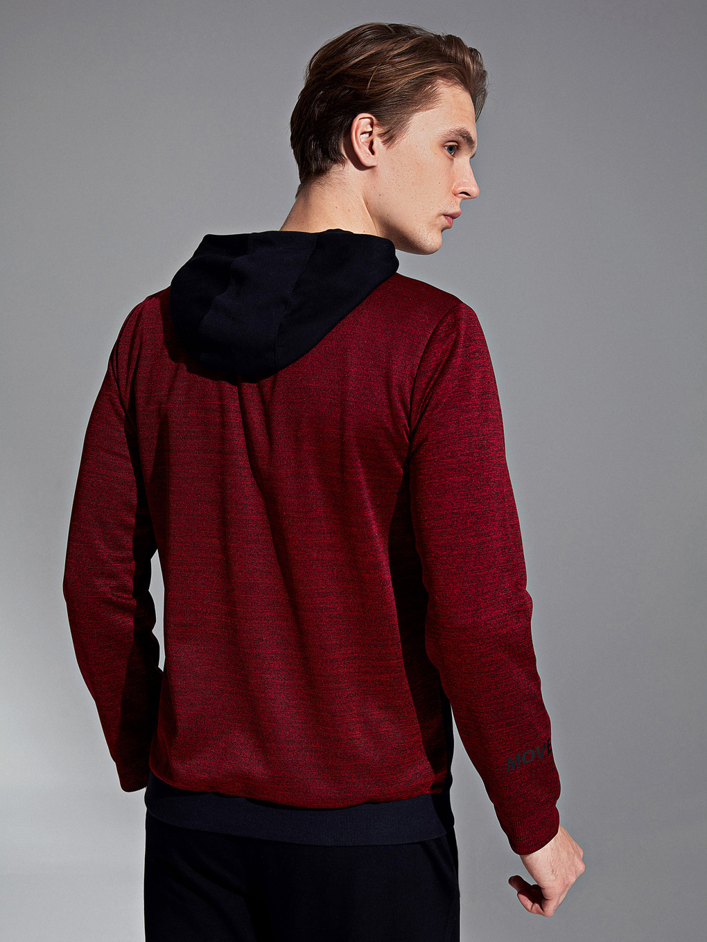 Kırmızı Erkek Sweatshirt-2