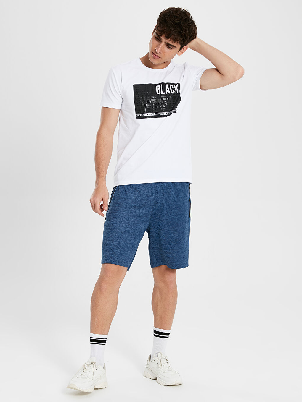 T-shirt de sport BLANC Homme-2
