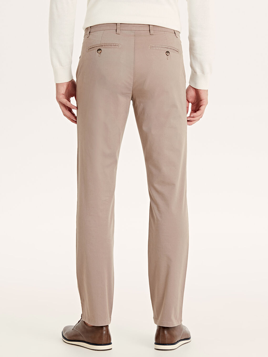 Pantalon chino BEIGE Homme-2
