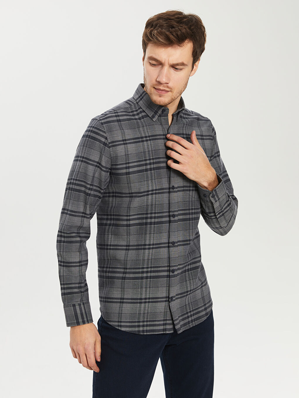 Gabardine Men's Shirt