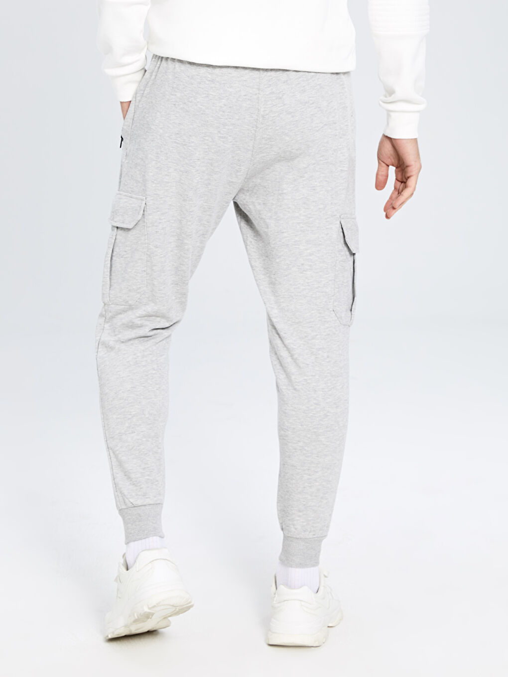 ерлерге арналған тар пішім джоггер спорттық шалбары-2