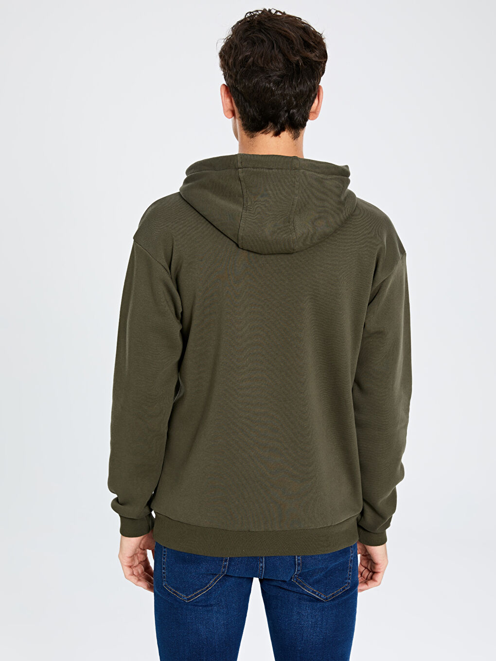 Man KHAKI Hoodie-4