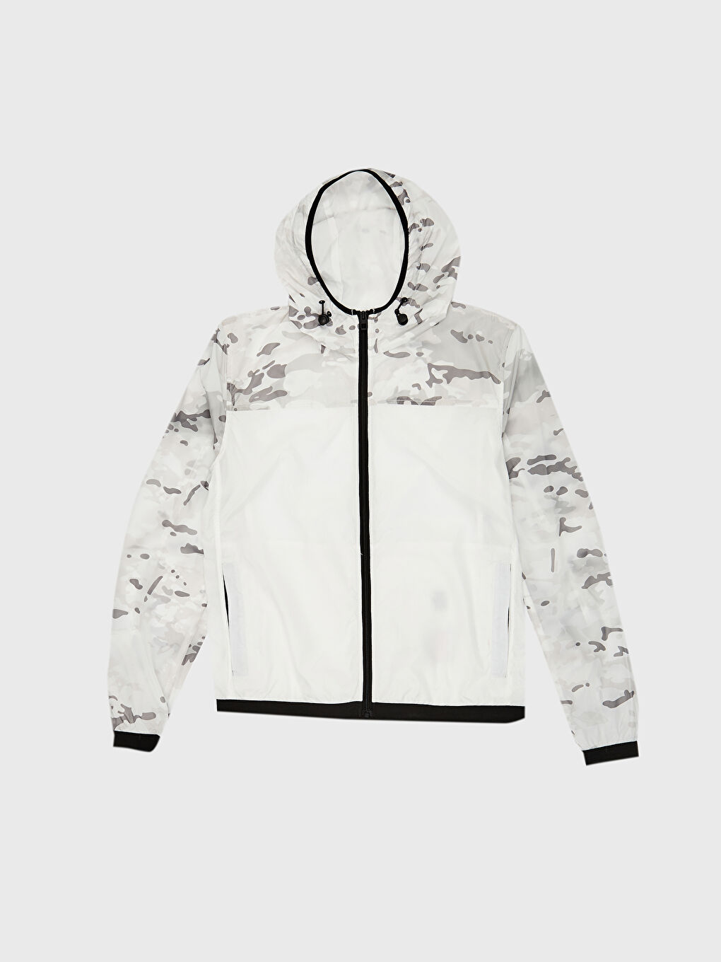 Мужчины Белый Пуховое пальто-1