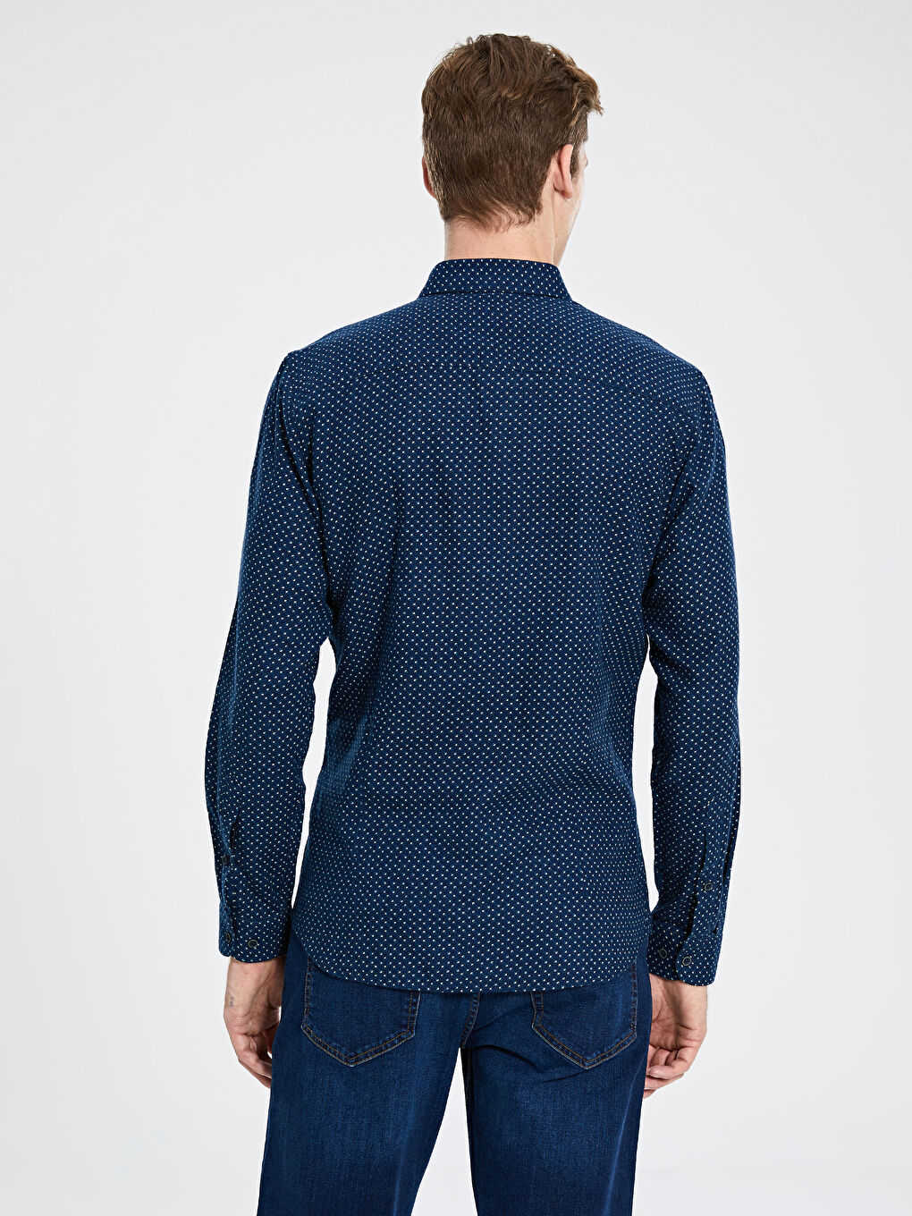 Mürekkep Mavisi Gömlek-2