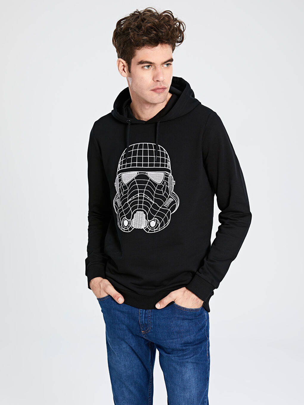 Siyah Erkek Sweatshirt