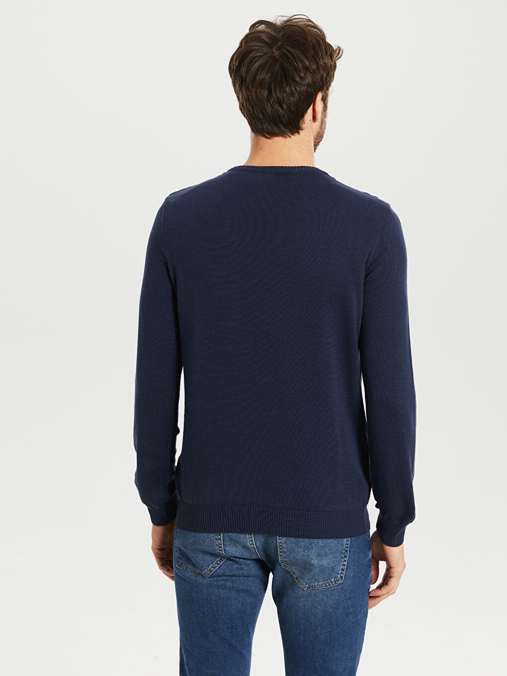 İndigo Erkek Kazak-2