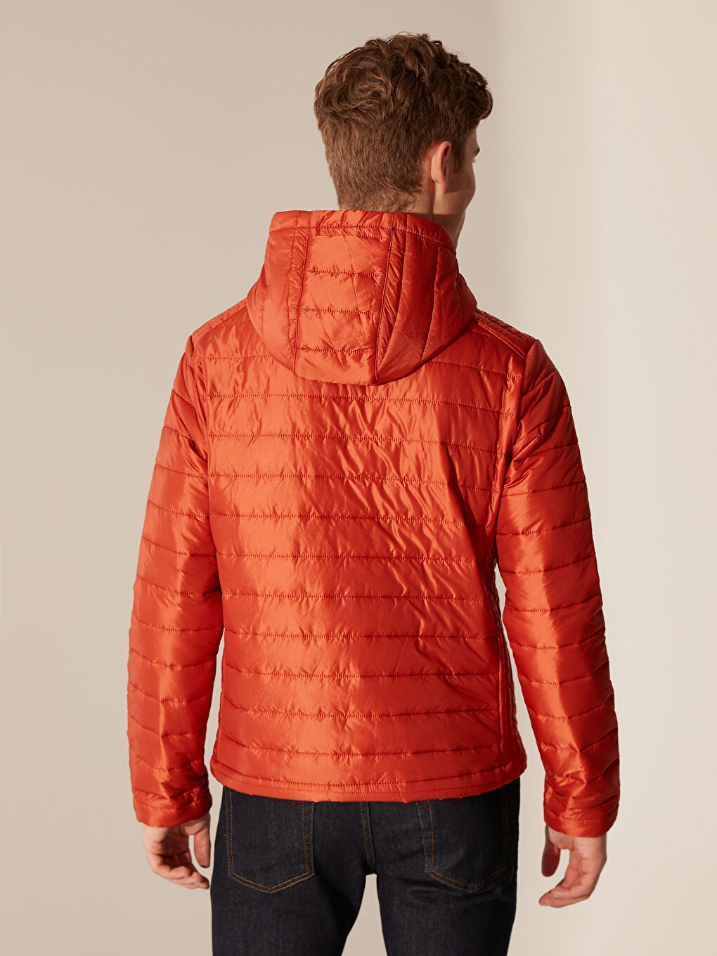 Wide Fit Vertical Collar Men's Inflatable Coat-4