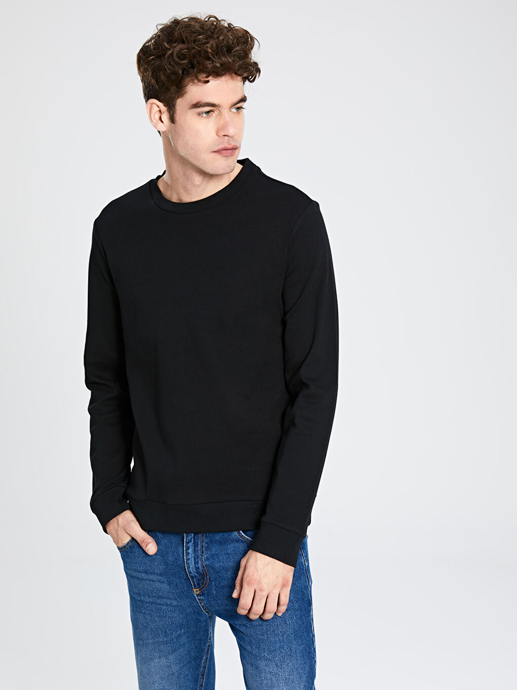 Yeni Siyah Sweatshirt-1