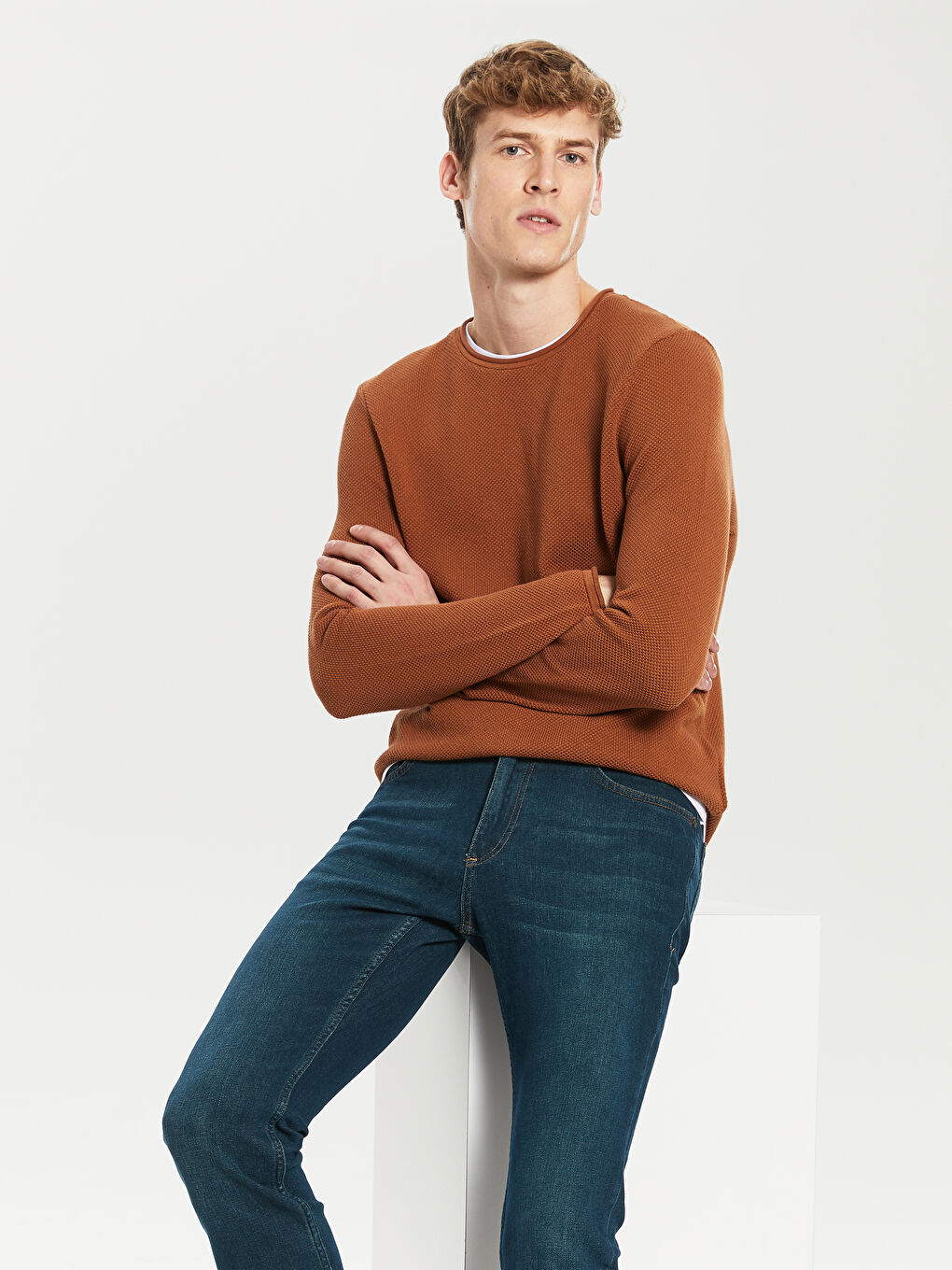 Pull-over BRUN Homme