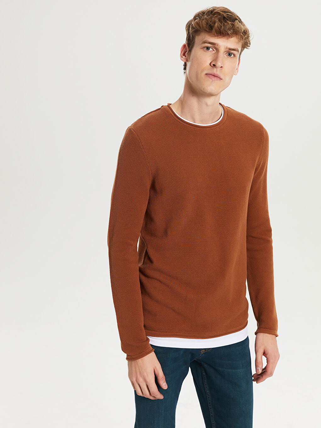 Pull-over BRUN Homme-1