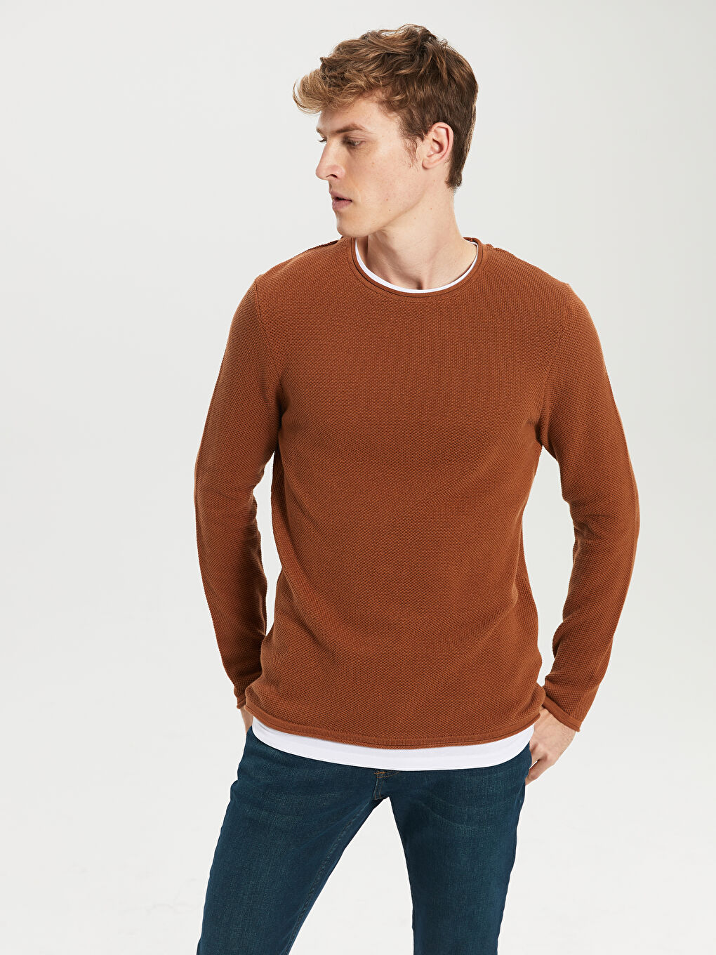 Pull-over BRUN Homme-2