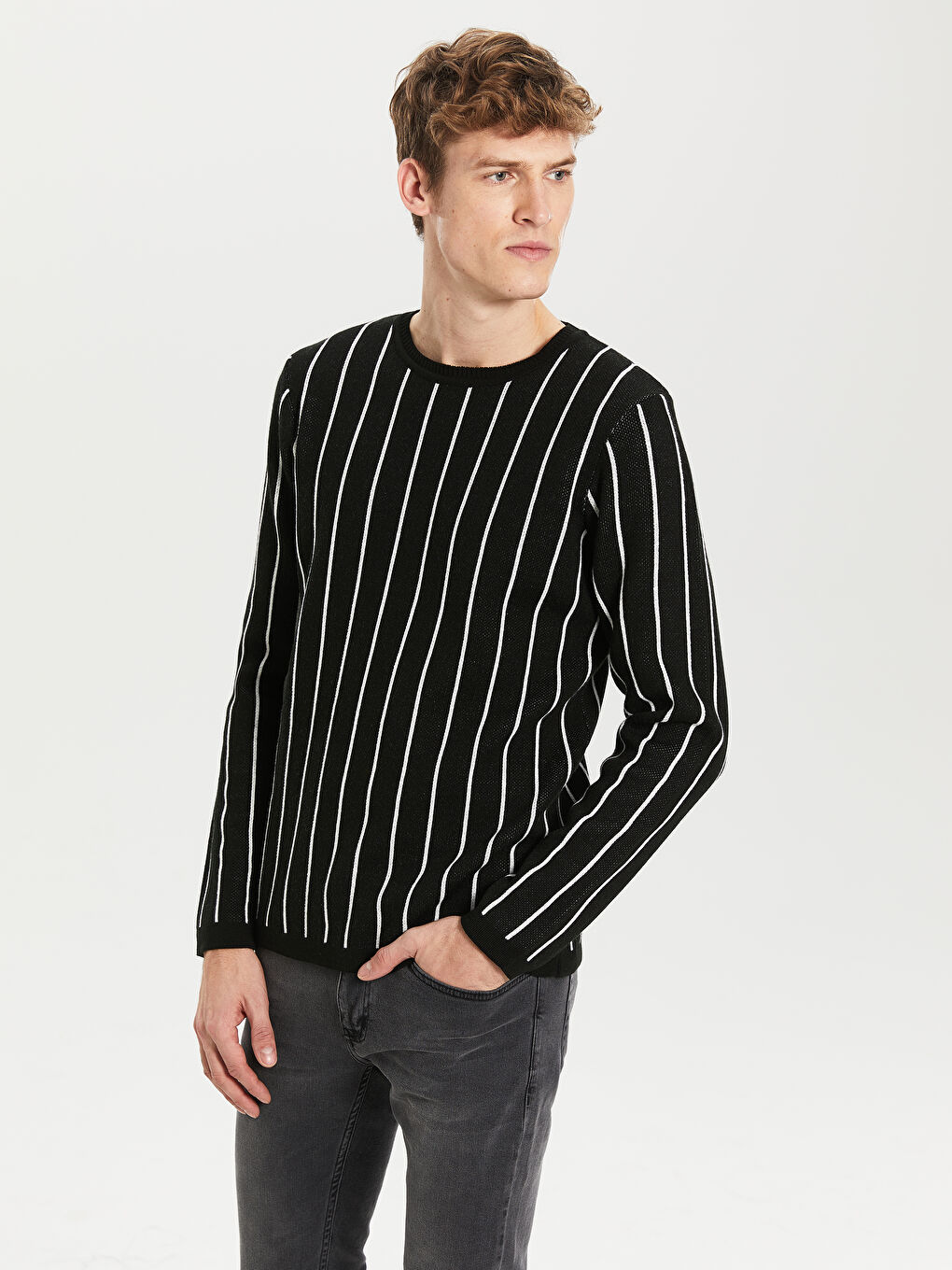 Man BLACK Sweater-1