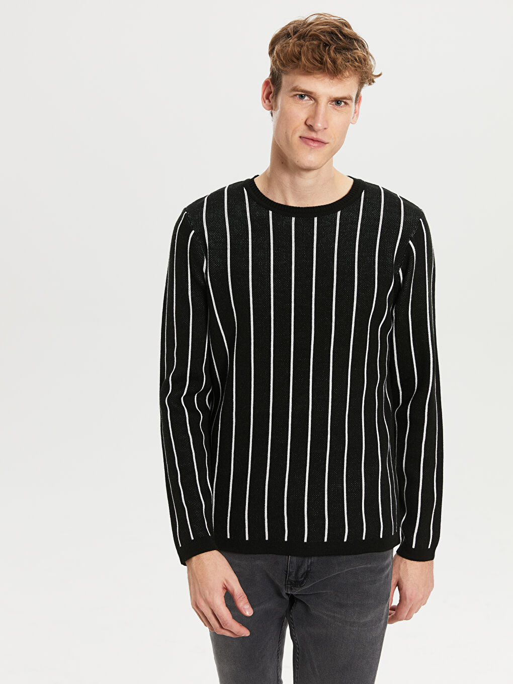 Man BLACK Sweater-2