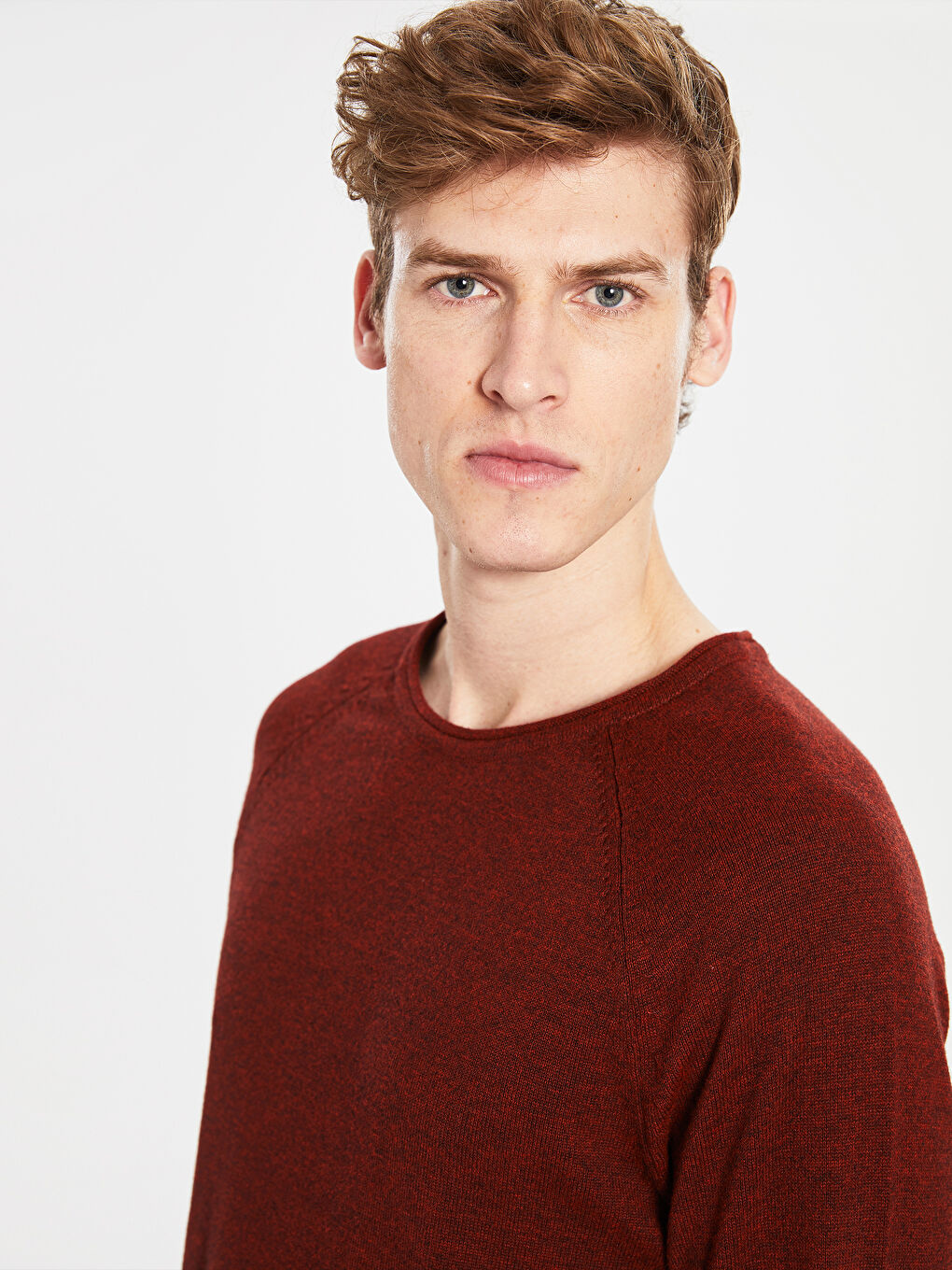 Ерлер қызғылт сары түс Жемпір-3