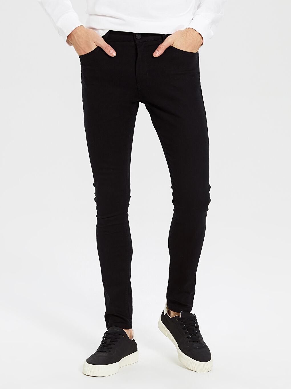 Siyah Erkek Jean Pantolon-2