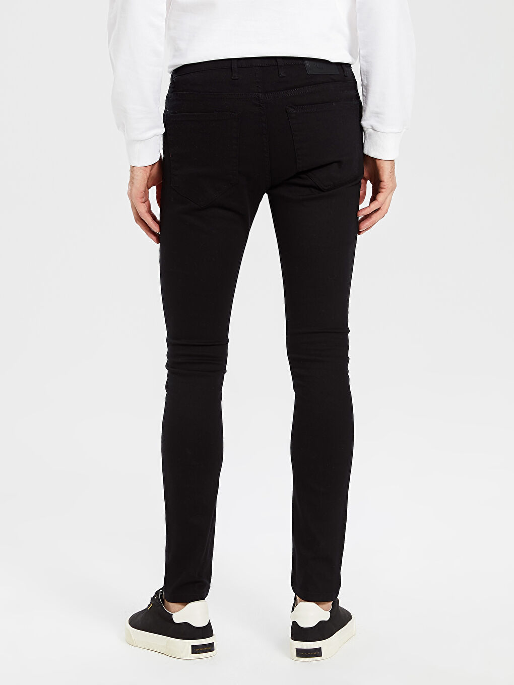 Siyah Erkek Jean Pantolon-3