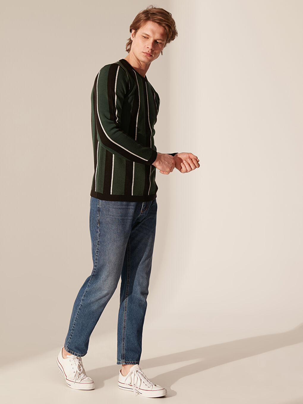 Man GREEN Sweater-4