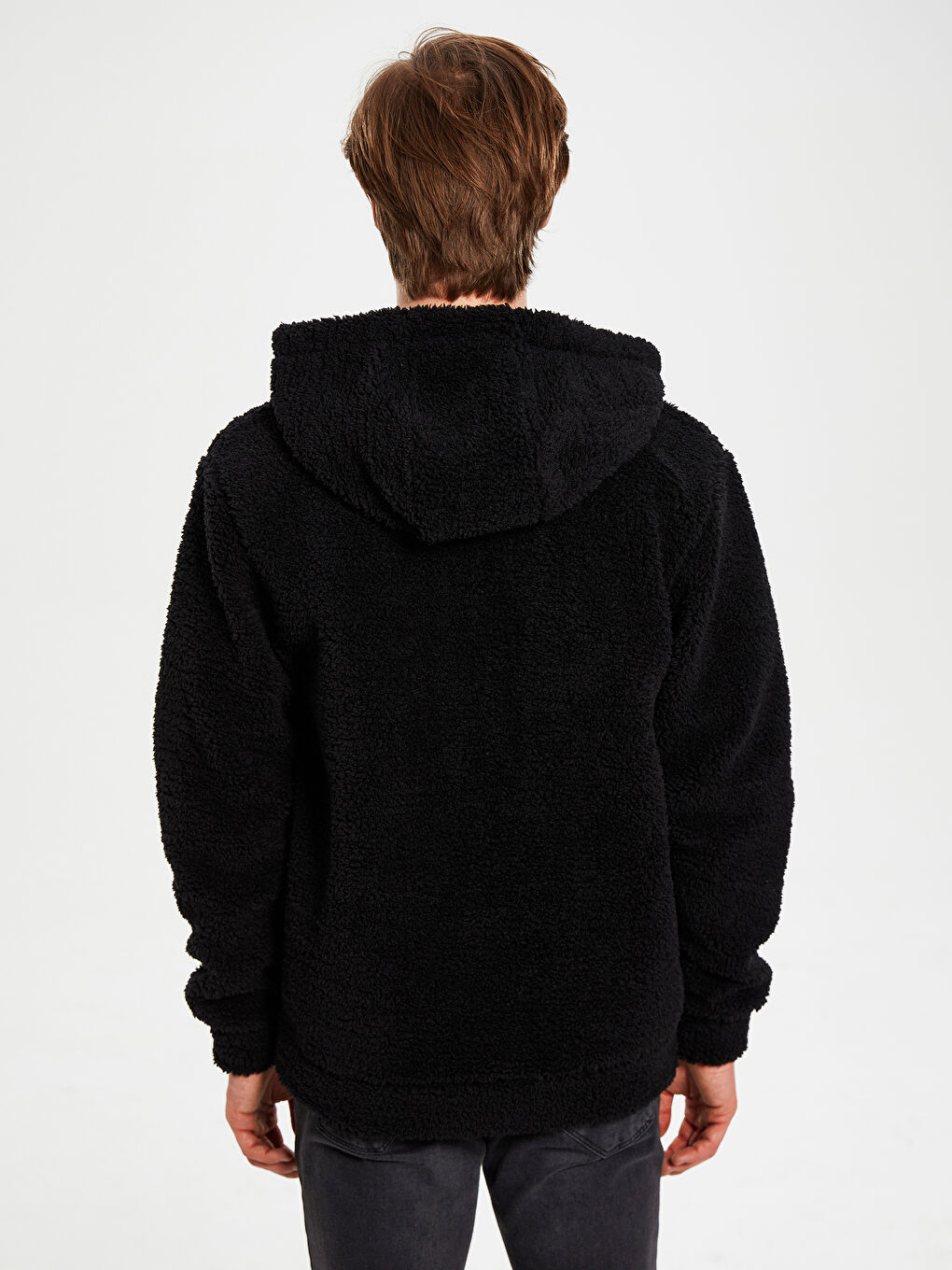 Siyah Erkek Spor Hırka-2