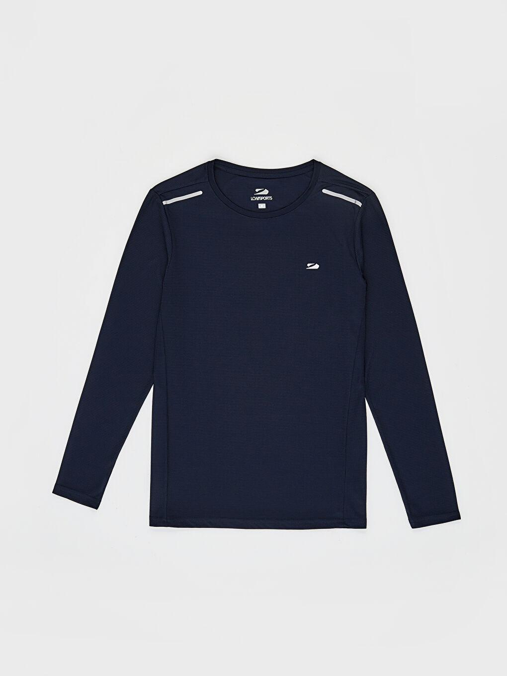 Koyu Lacivert Spor Tişört-1