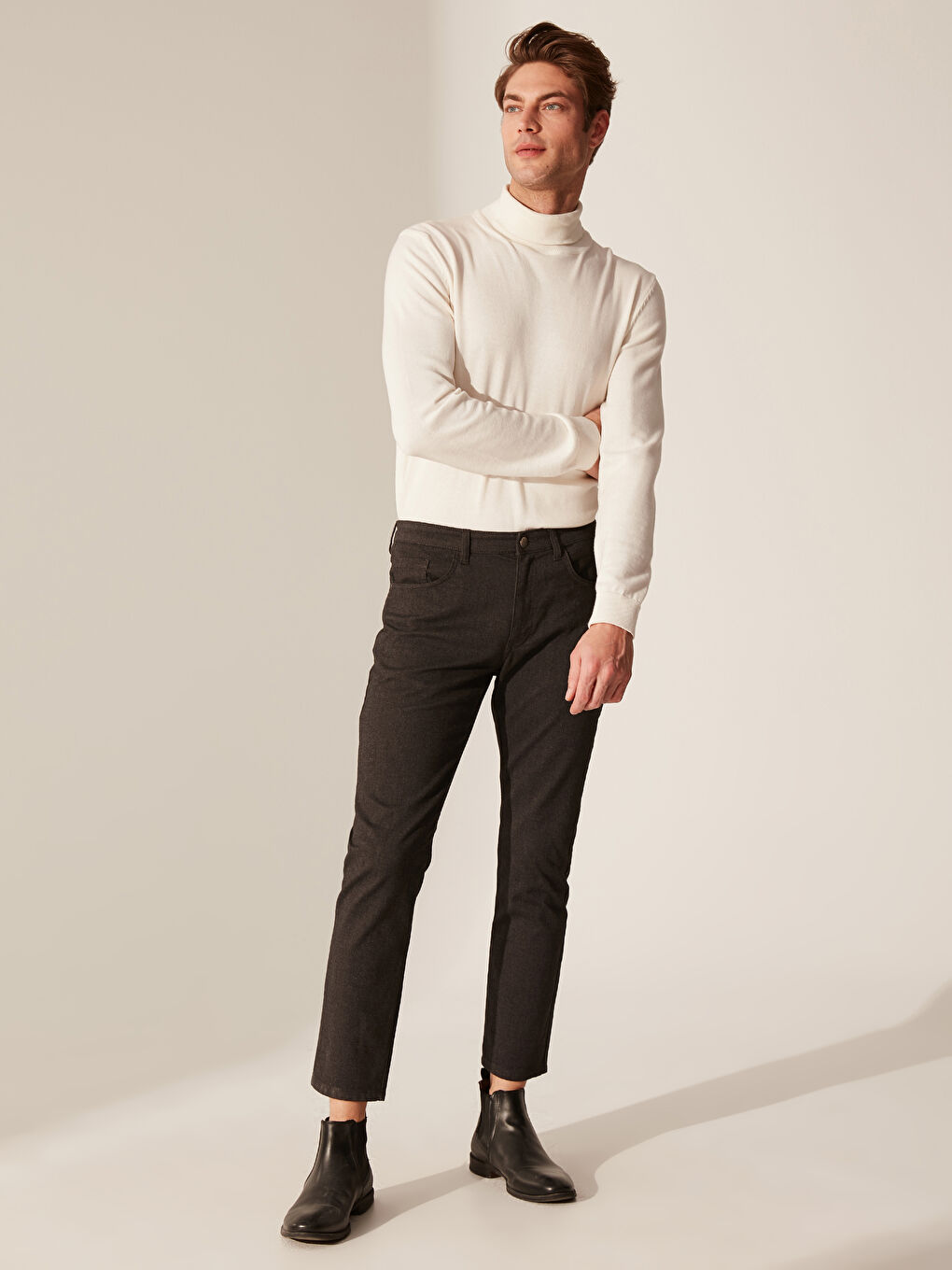 Antrasit Erkek Pantolon-1