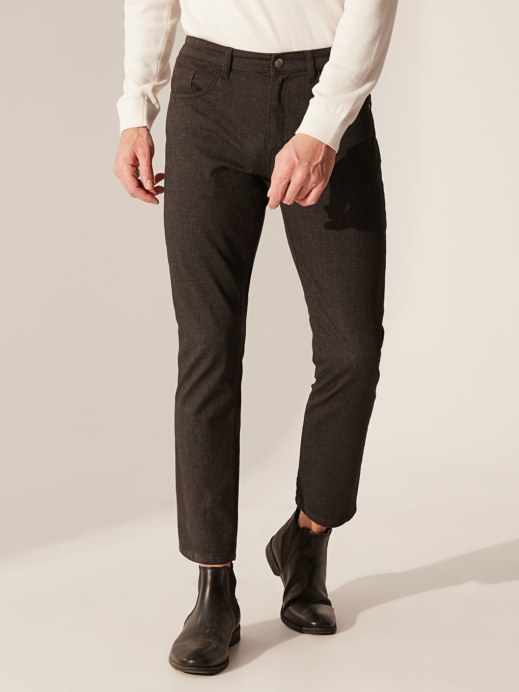 Antrasit Erkek Pantolon-2