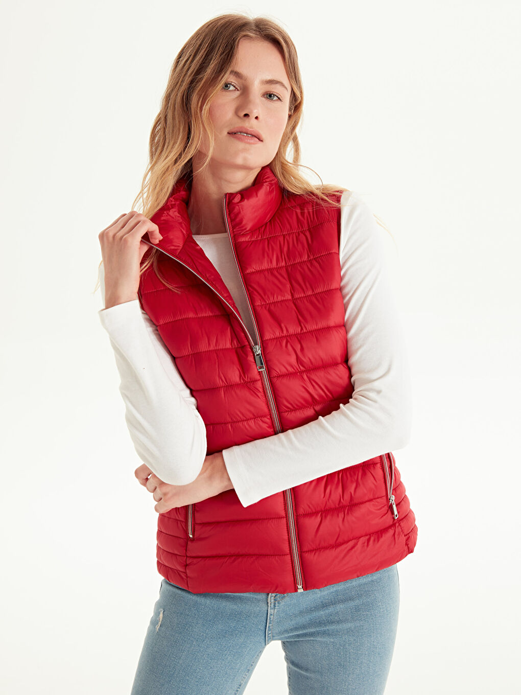 Woman RED Waistcoat
