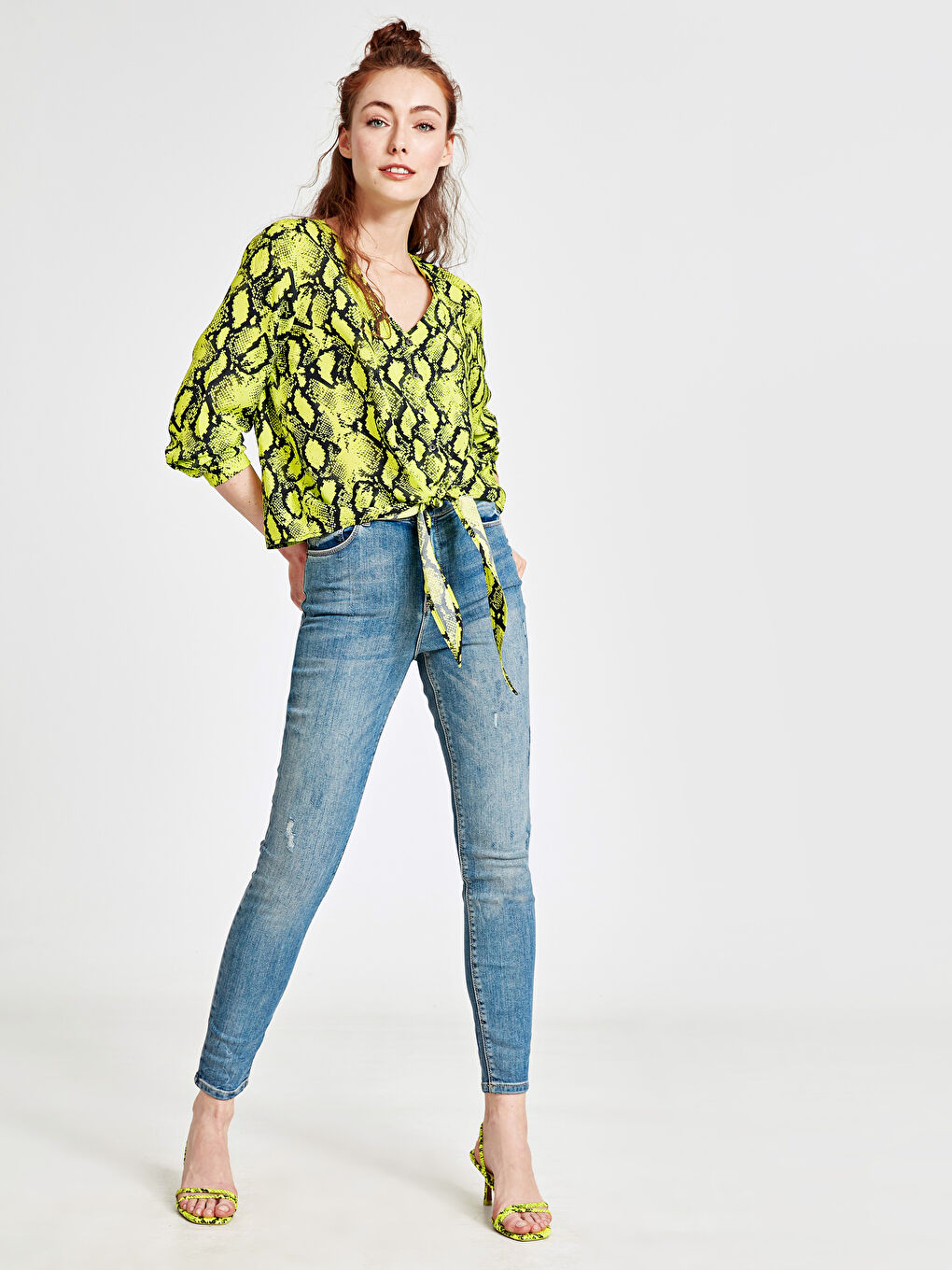 İndigo Jüpiter Süper Skinny Fit Kadın Jean Pantolon