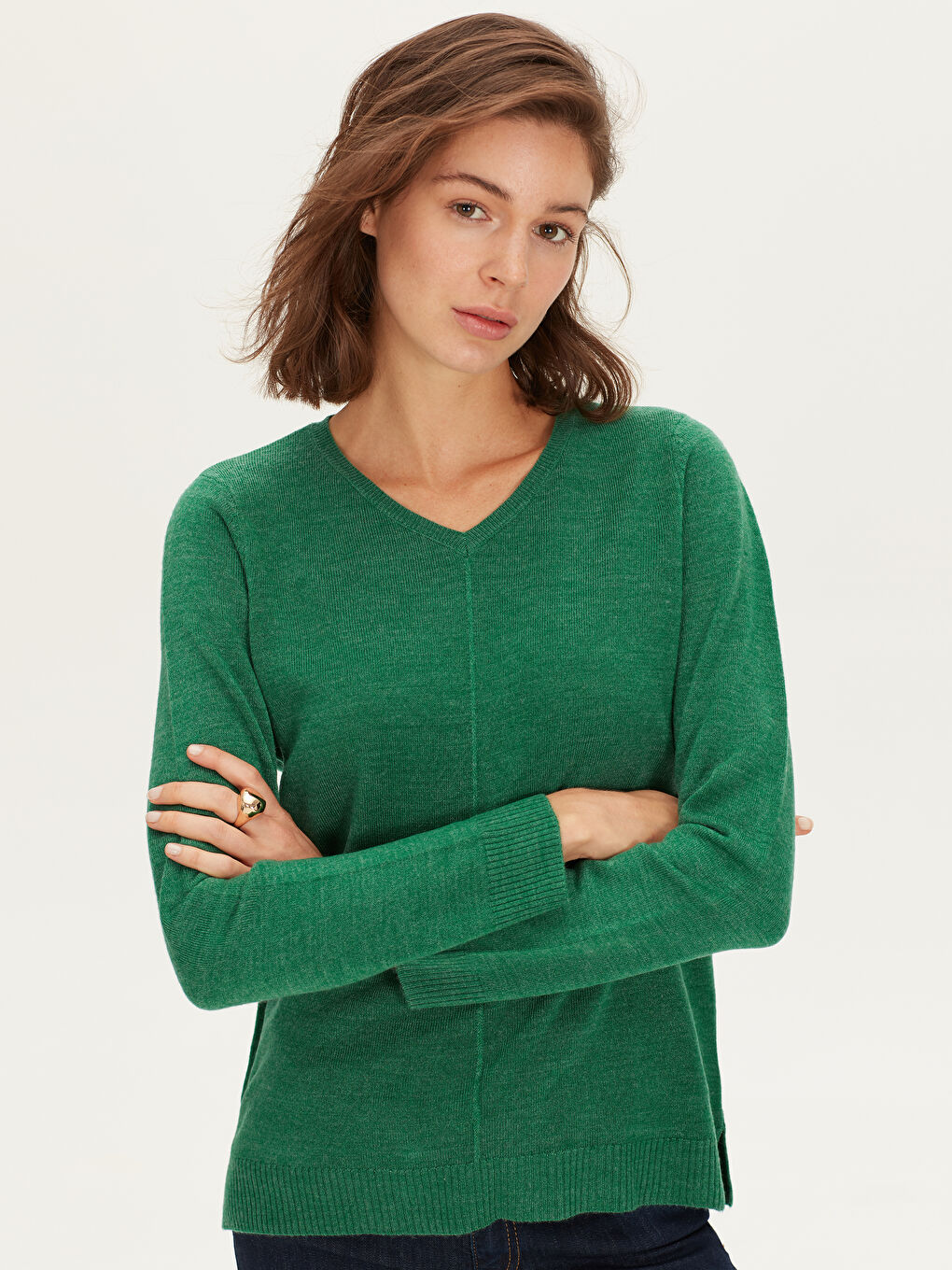 Woman GREEN Sweater