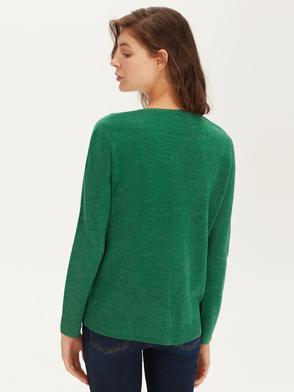 Woman GREEN Sweater-2